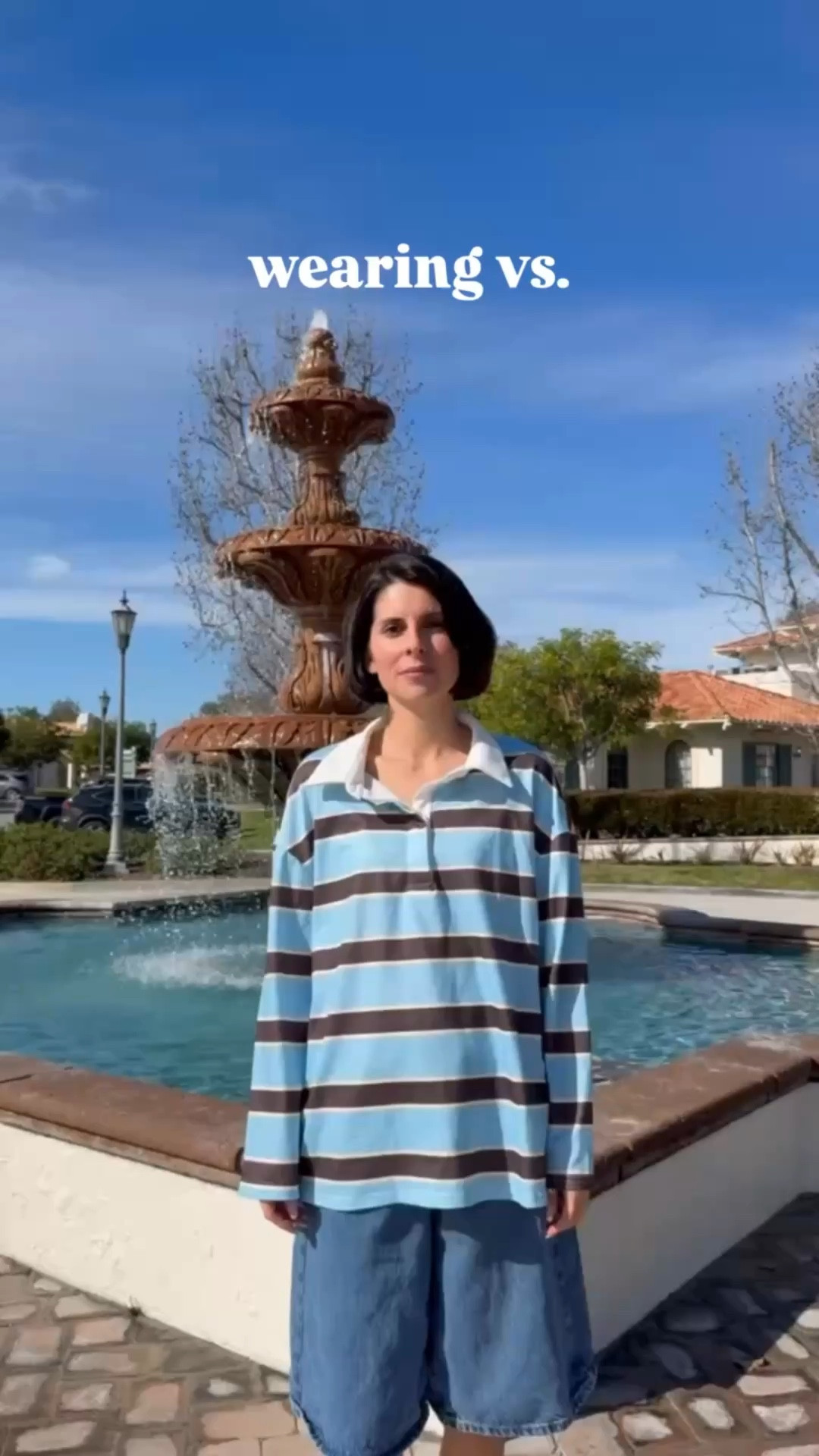 wearing vs. styling an outfit 💙👔

I love how a little layering, the right shoes, and a few accessories can completely pull an outfit together!!

top - @amazonfashion 
jorts - @target 
shoes - @stevemadden 
belt and bag - @stitchfix 
•
•
•
#StylingTips #WearingVsStyling #OutfitTransformation #AmazonStyle PetiteStyle FashionOver40 StyleInspo OutfitIdeas ClosetStyling StyleConfidence FashionReels OutfitInspiration
