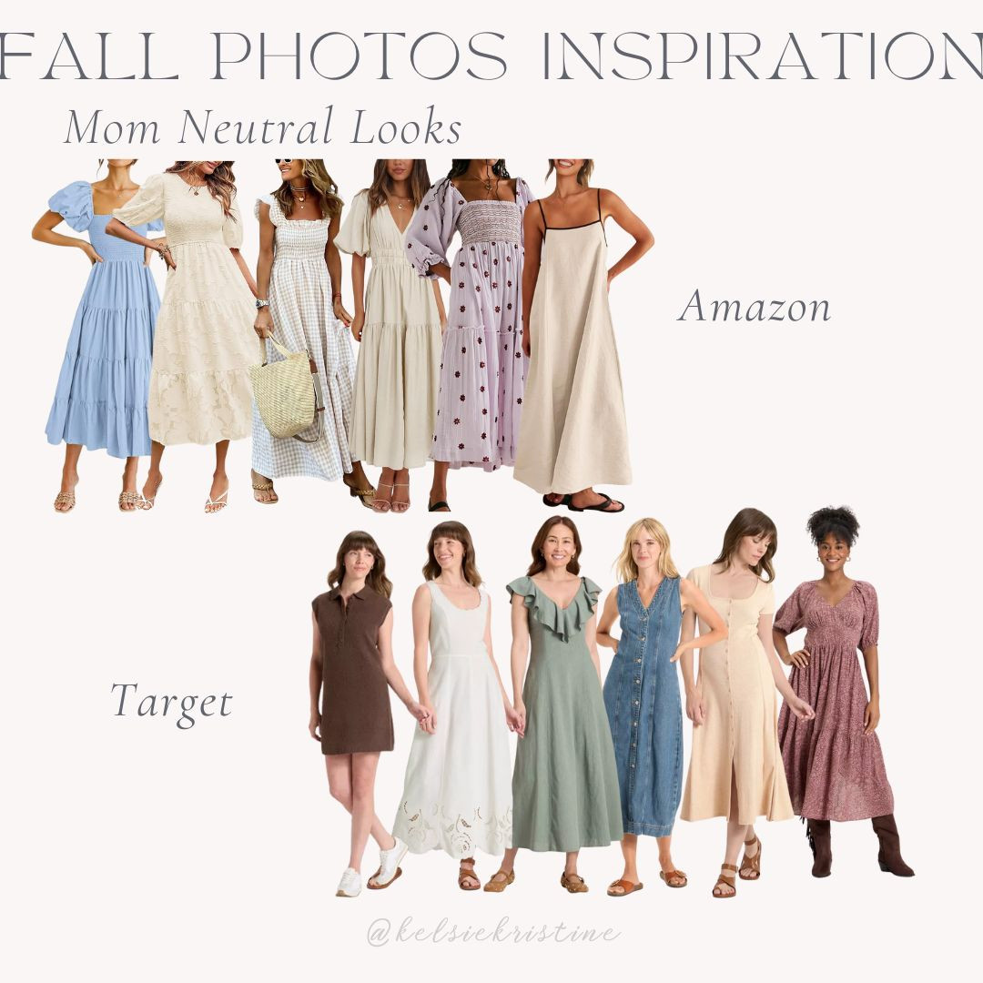 Fall Photo Inspiration | Dresses for Mom | Mid-Size Amazon | Mid-Size Target | Neutral Looks for Mom | Dresses | Family Photo Ideas |  

 #LTKSaleAlert #LTKMidsize #LTKStyleTip