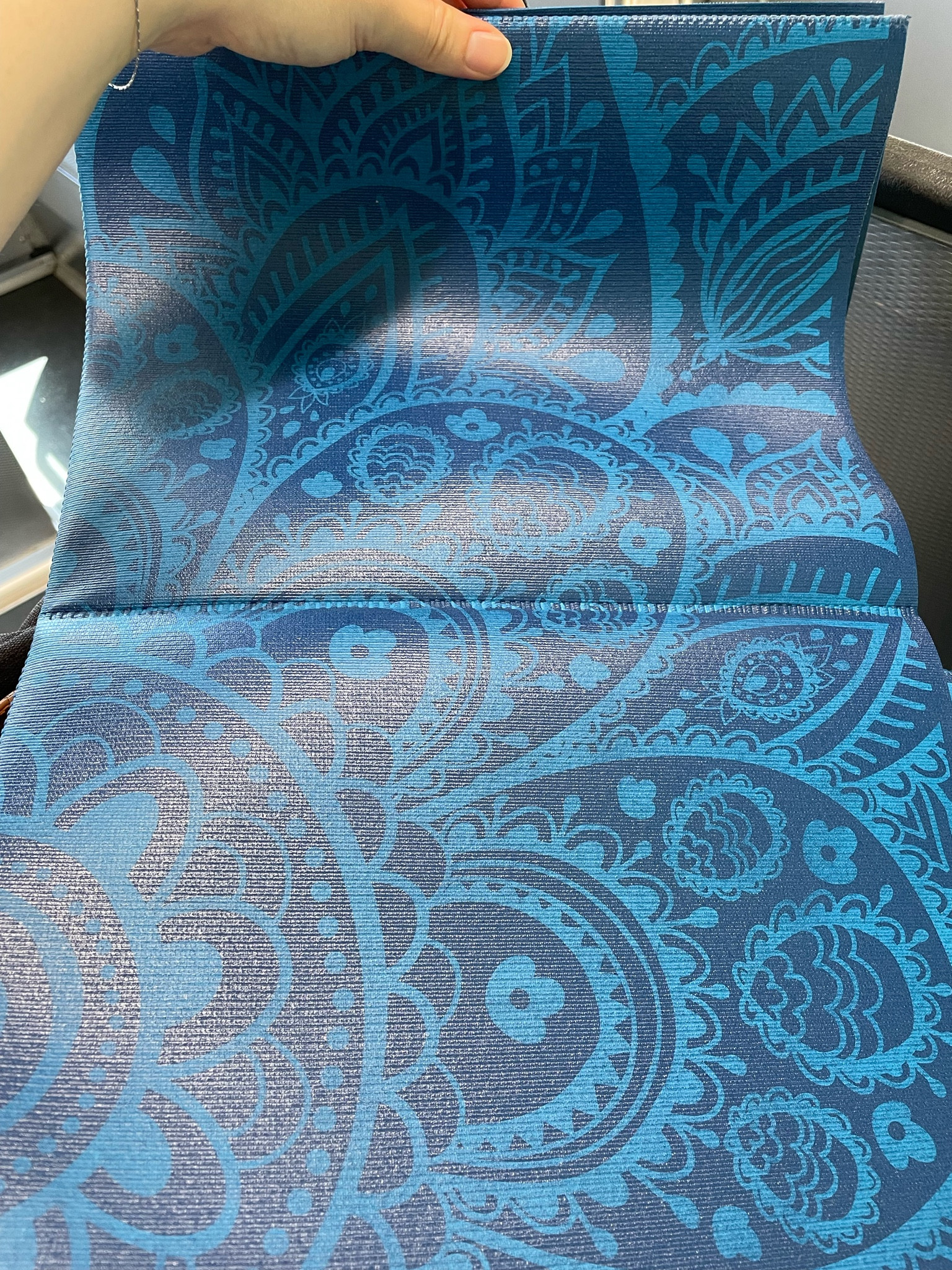 For anyone who needs yoga on the go - this travel foldable yoga mat has been a game changer! 

#LTKActive #LTKTravel #LTKFitness