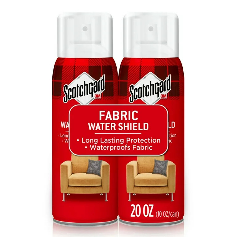 Scotchgard Fabric and Upholstery Water Shield Spray, 10 oz./Can, 2 Cans - Walmart.com | Walmart (US)