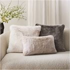 Faux Fur Chinchilla Pillow Cover | West Elm (US)