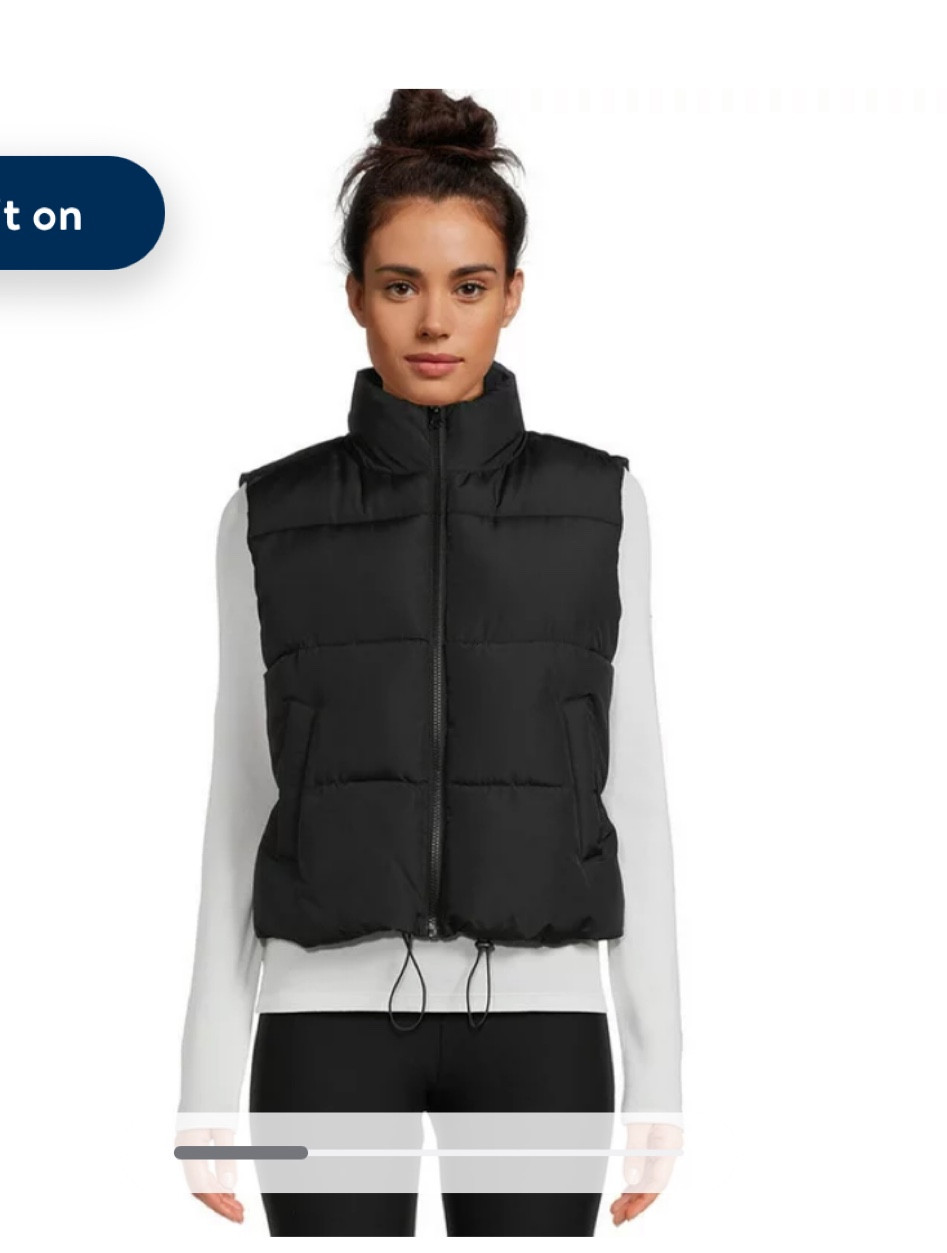 puffer vest juniors