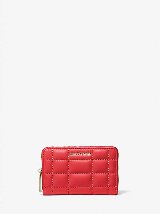 Small Quilted Leather Wallet | Michael Kors US