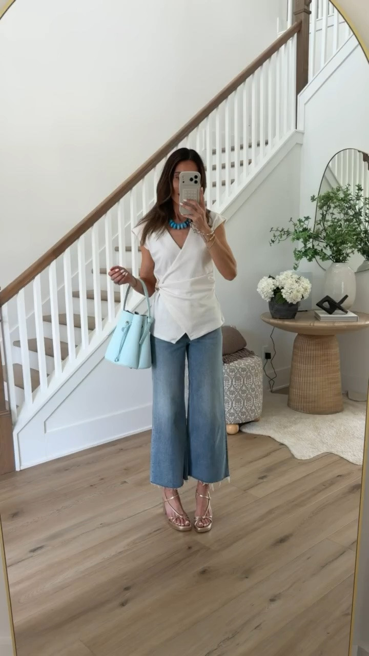 Anthropologie 20% Off a Regular-Price Purchase $100+ code ANNAB20. Block heels fit tts.

casual chic, office outfit, business casual, sleevless blazer, cropped jeans, annabrstyle

#LTKootd #LTKSaleAlert #LTKOver40