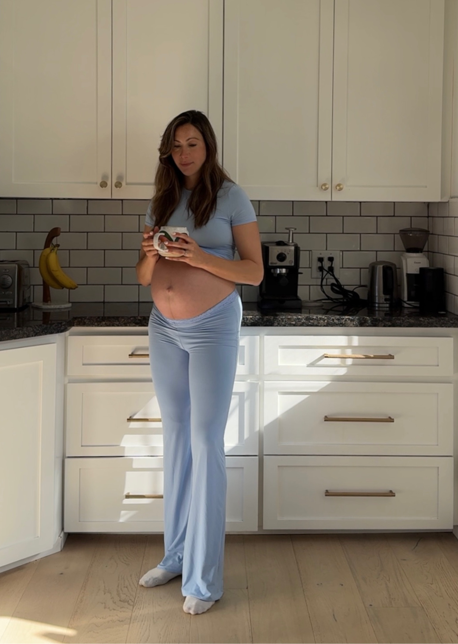 this set is *so* comfy and cute - for pregnancy or otherwise! a dupe for skims/set active🦋  

#LTKbump #LTKfindsunder50