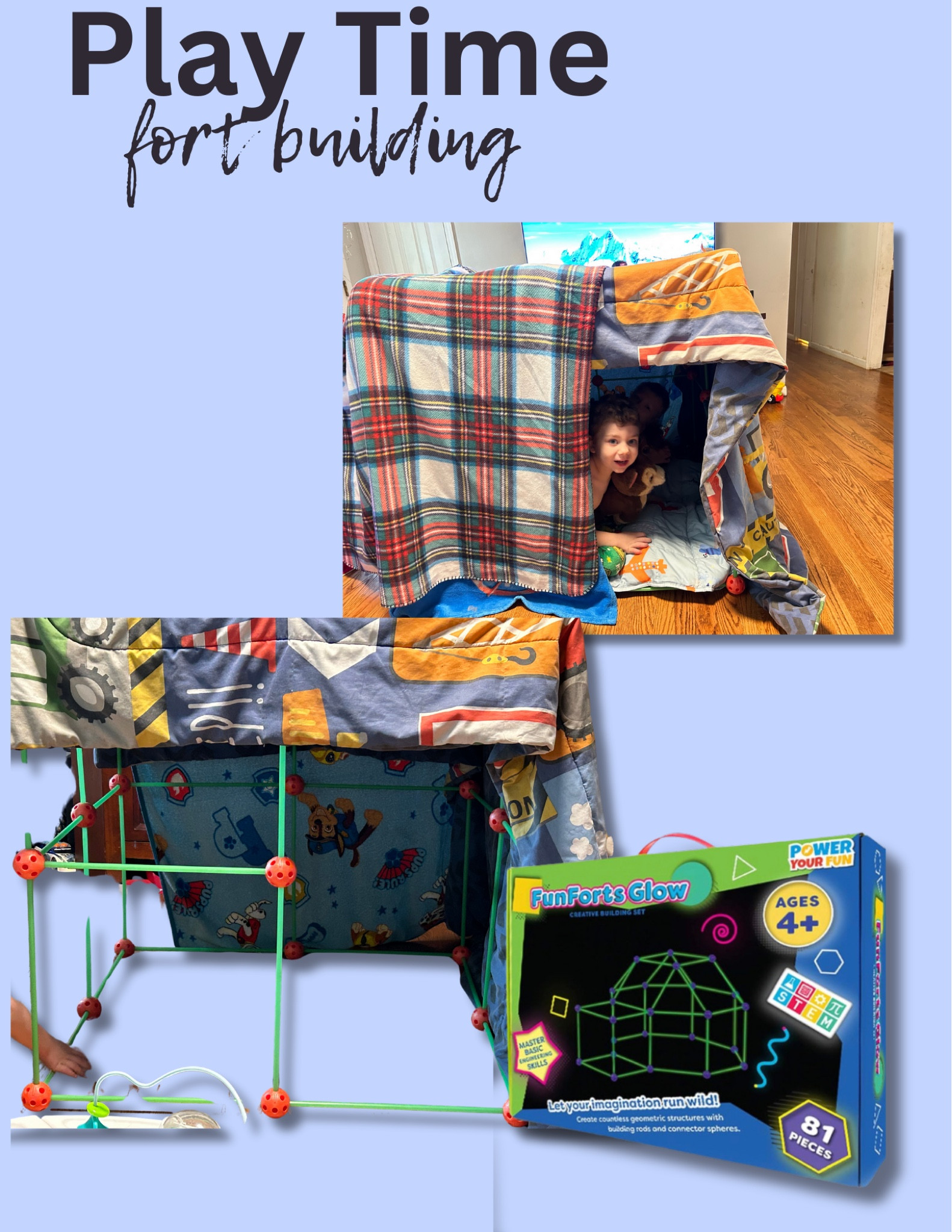 Fun fort building kit. My boys love building these and playing in them all day.
Imaginative
Creative
Science
STEM
building
Blocks
Gift
Boys
Birthday
Glow in the dark


#LTKfamily #LTKkids #LTKGiftGuide