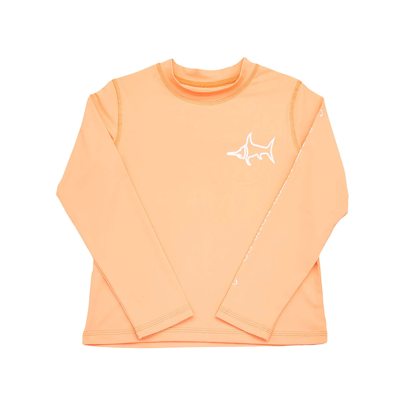 Tybee Rashguard Orange | Saltwater Boys Company