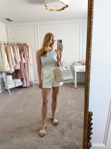 Can’t get enough of this Walmart top! It’s so cute and you can dress it up or wear casually. Wearing size small in the top and size med in the shorts. Summer outfits // spring outfits // daytime outfits // casual outfits // brunch outfits // vacation outfits // Walmart finds // Walmart fashion // LTKfashion 

#LTKSeasonal #LTKstyletip #LTKfindsunder50