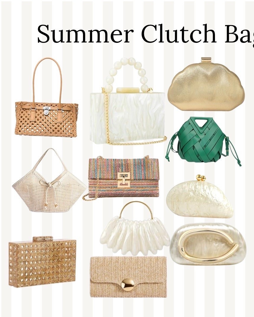 Summer clutch bags

#LTKootd #LTKgrwm #LTKSeasonal