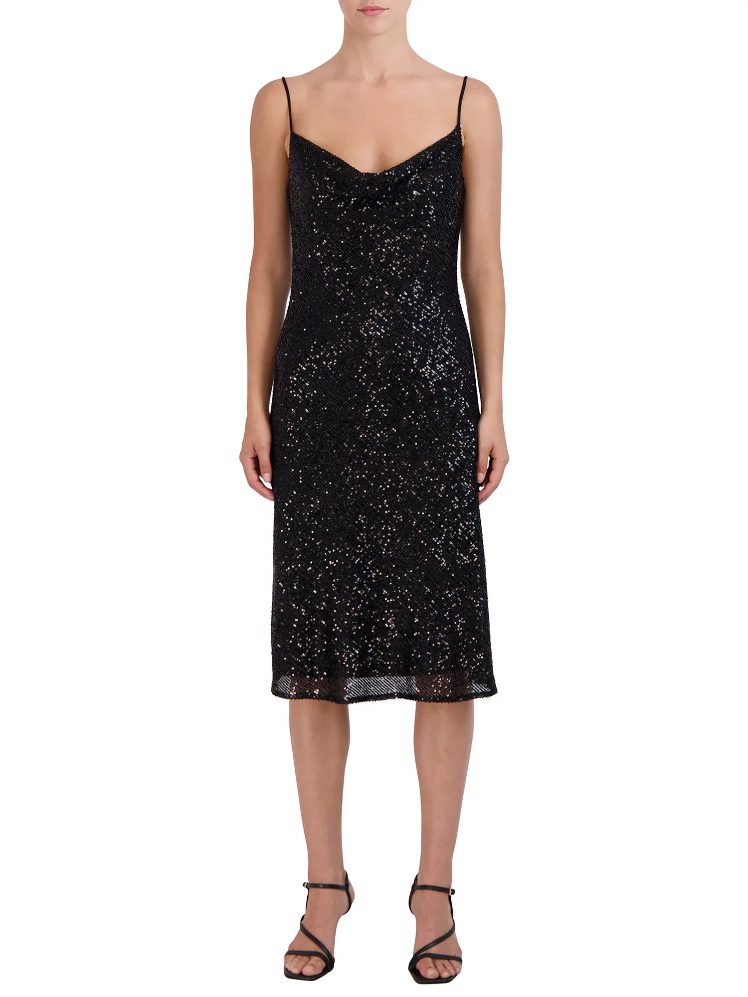 BCBG Paris Women's Sequin Slip on Dress | Walmart (US)