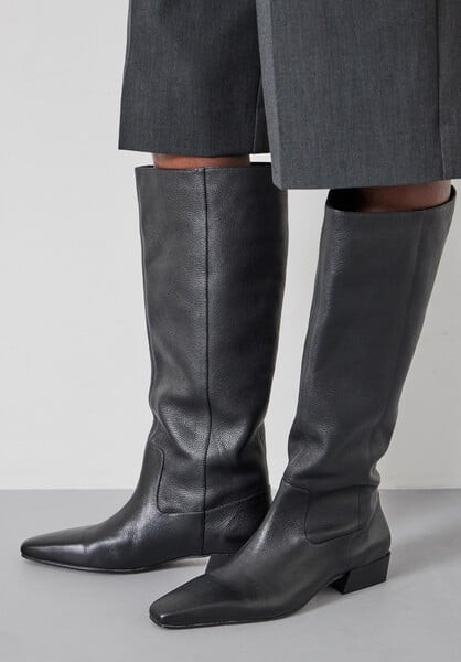 Square Toe Knee High Boots | Hush UK