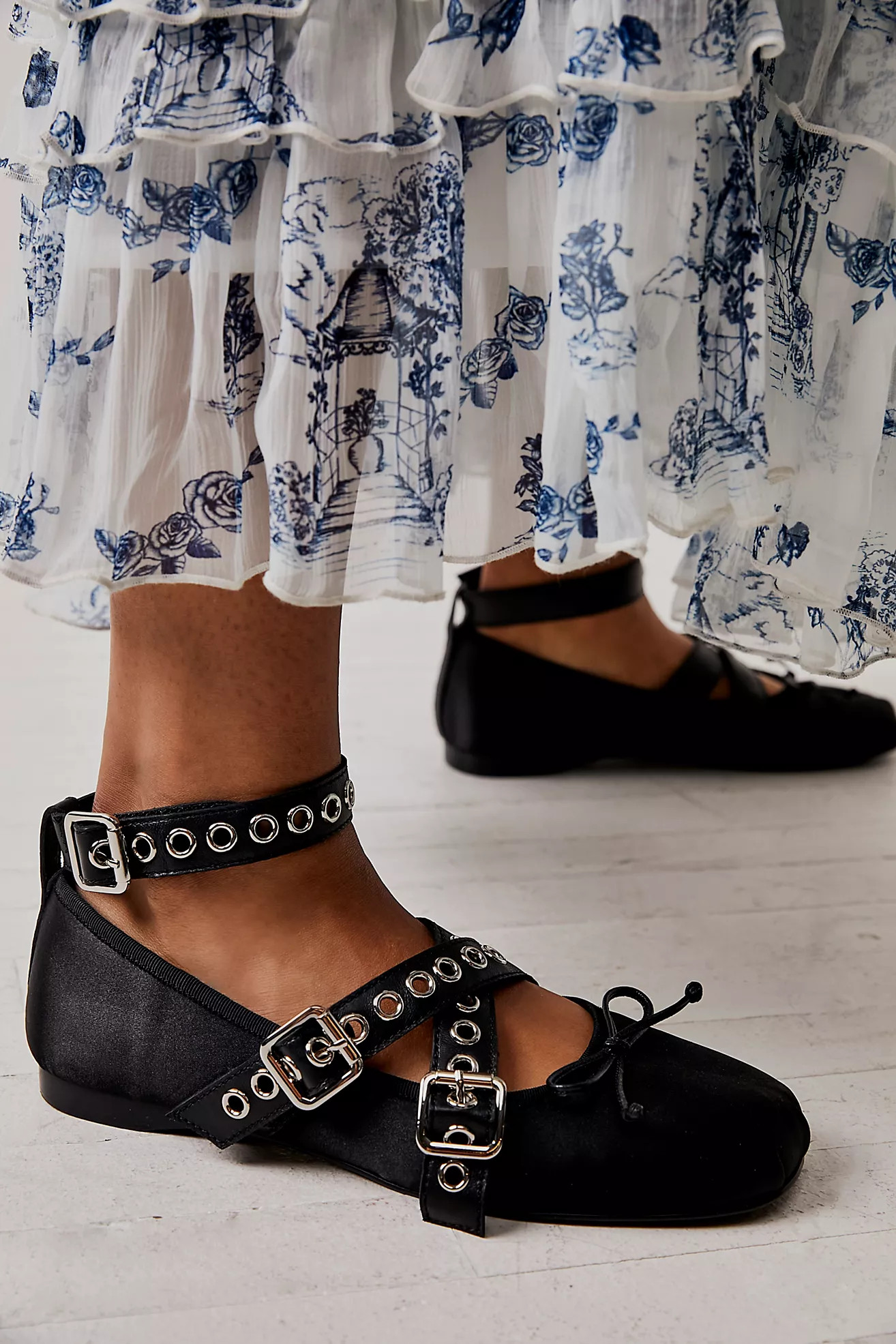 Jackie Buckle Ballet Flats | Free People (Global - UK&FR Excluded)