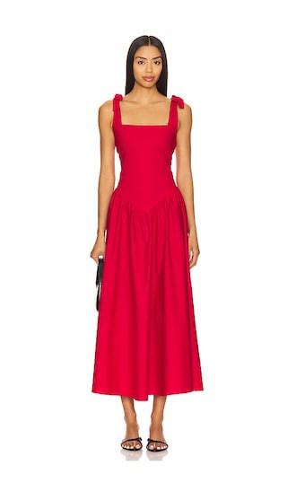 PEIXOTO Harlow Maxi Dress in Red. - size XS | Revolve Clothing (Global)