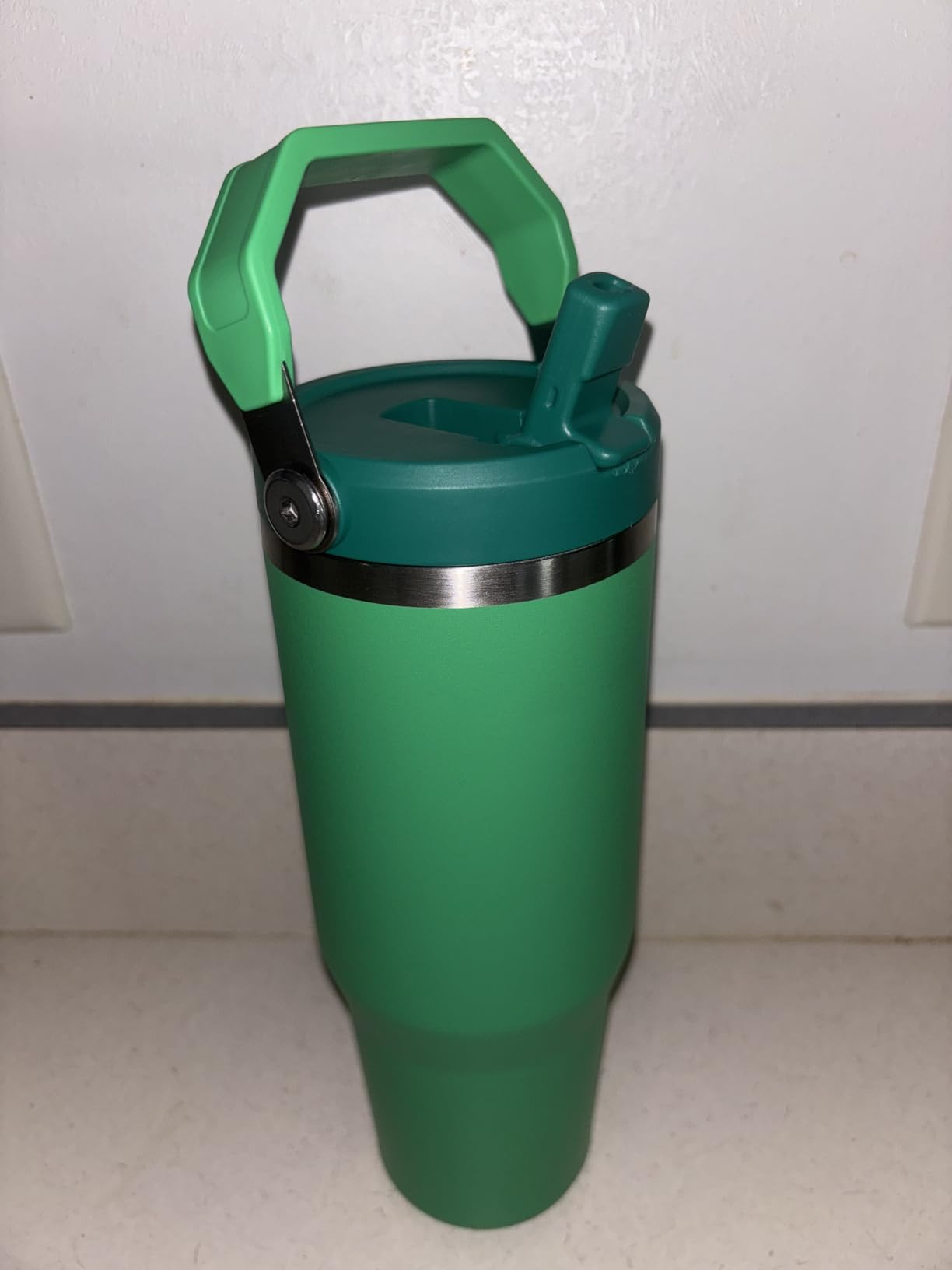 Stanley IceFlow Stainless Steel Tumbler with Straw - Vacuum Insulated Water Bottle for Home, Offi... | Amazon (US)