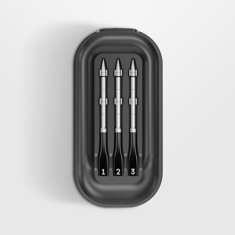 CHEF iQ Smart Thermometer Hub and 3 Probes | Crate & Barrel | Crate & Barrel