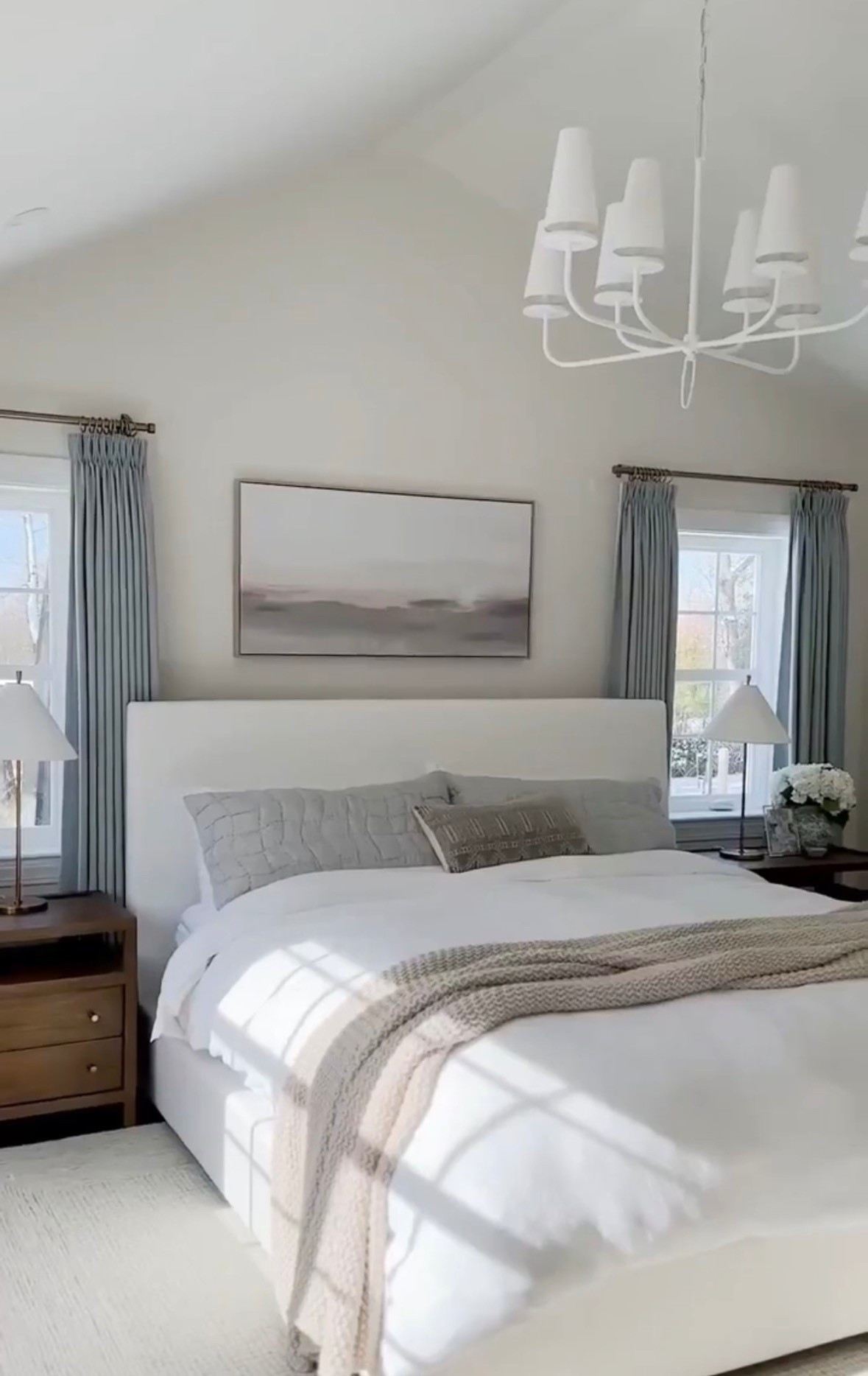 Traditional meets coastal master bedroom decor. I love how light and airy our new bedroom turned out! There’s so much light in here but also it feels so warm and cozy at the same time!

#LTKHome #LTKOver40