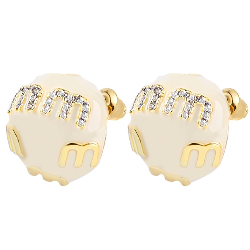 14k Chunky Small Gold Hoop Earrings for Women| Dainty Geometric Earrings | Amazon (US)