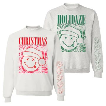 'Nirvana Christmas/Holidaze' Crewneck Sweatshirt | United Monograms