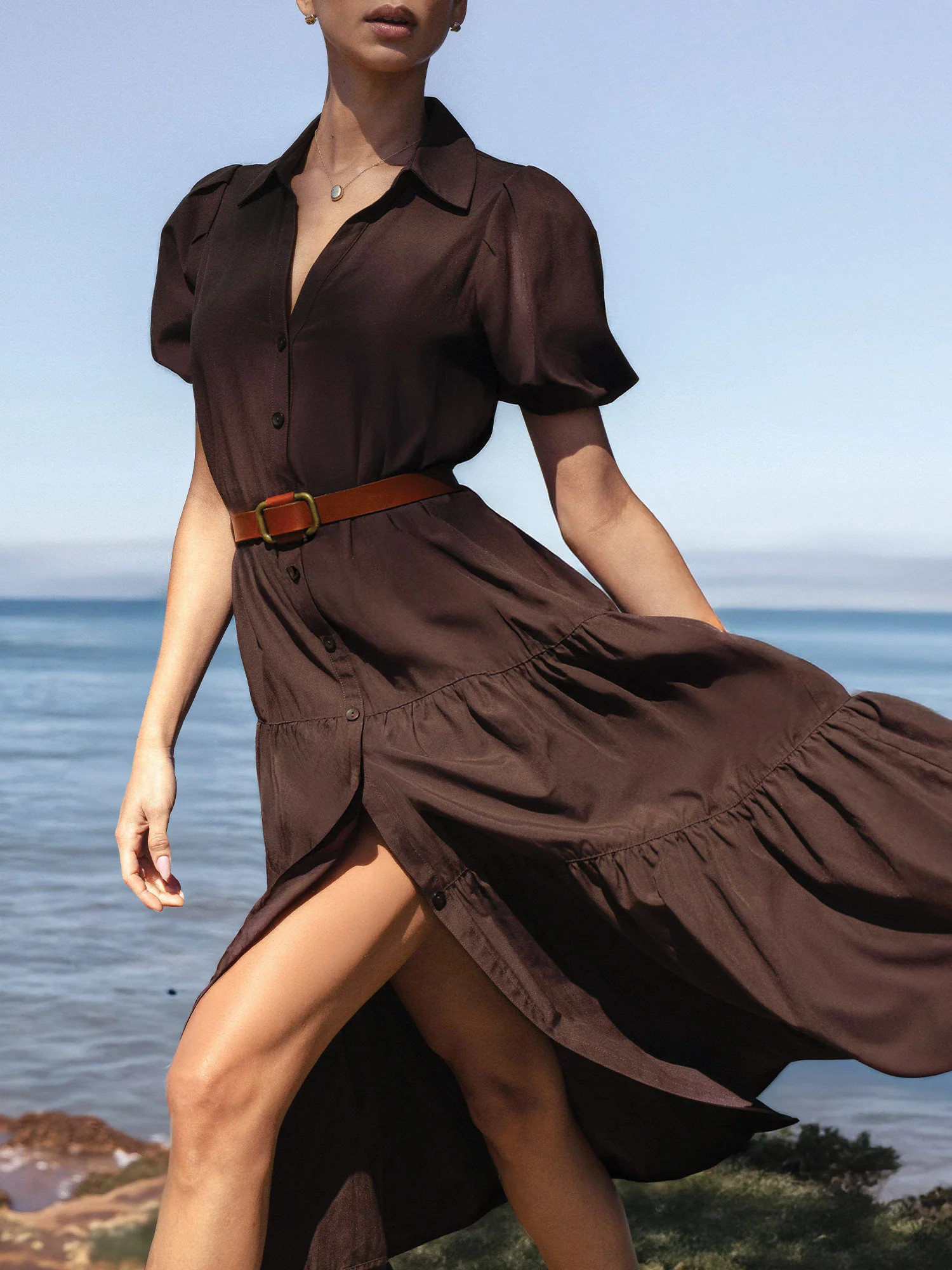 Women's Havana Dress in Java | Brochu Walker | Brochu Walker