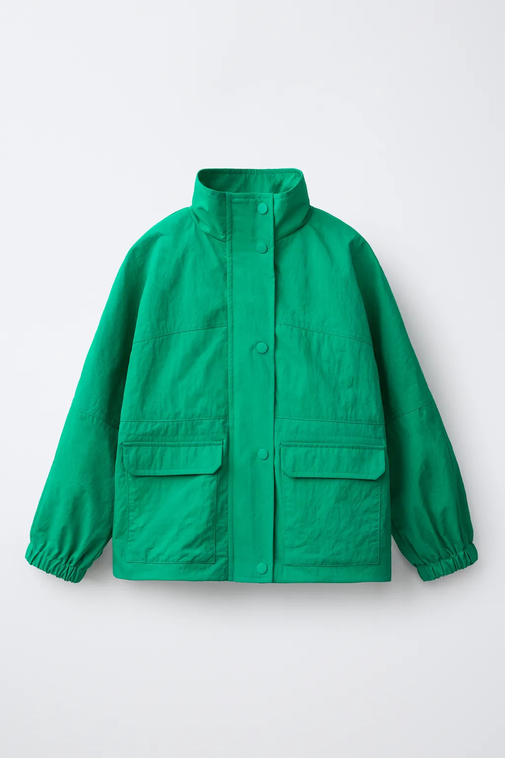 WATER REPELLENT GATHERED PARKA | Zara US