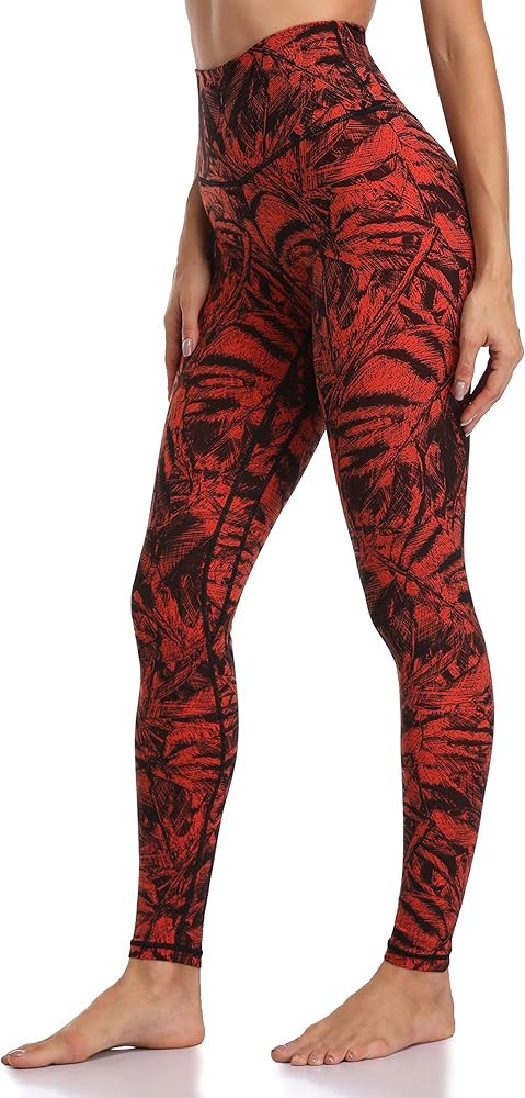 Colorfulkoala Women's High Waisted Pattern Leggings Full-length Yoga Pants | Amazon (US)