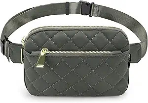 ZORFIN Fanny Packs for Women Men, Fashion Waist Pack Belt Bag with Adjustable Strap for Outdoors ... | Amazon (US)