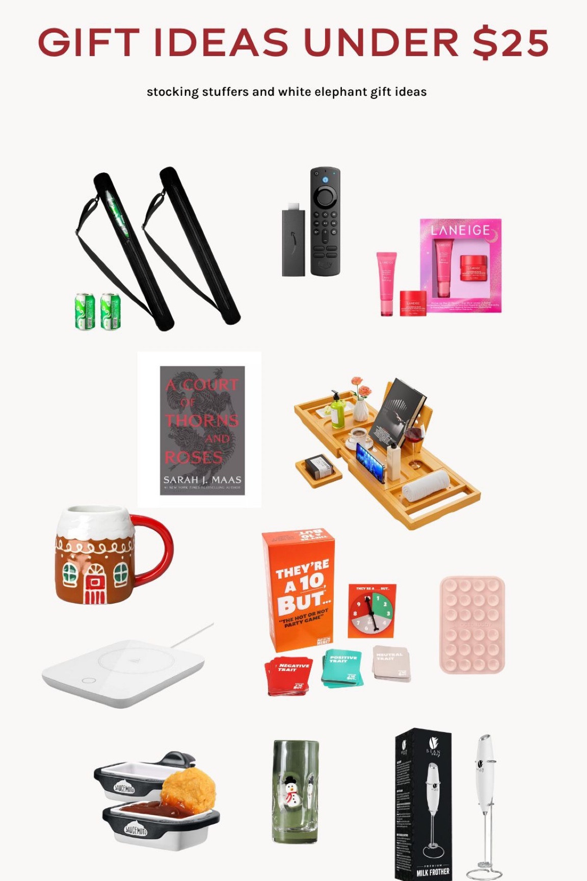 gift ideas $25 and under! perfect for stocking stuffers or white elephant! 🎁

#LTKHoliday #LTKGiftGuide