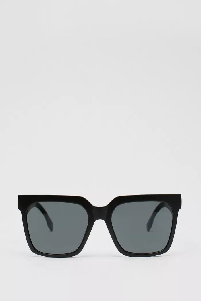 Oversized Square Tinted Sunglasses | Boohoo.com (UK & IE)