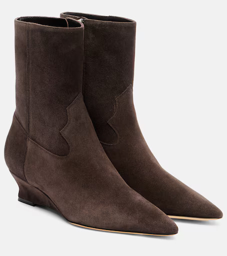 Suede ankle boots | Mytheresa (US/CA)