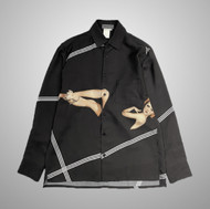 Yohji Yamamoto Yohji Yamamoto Pour Homme Pin Up Girl Shirt 2001 | Grailed
