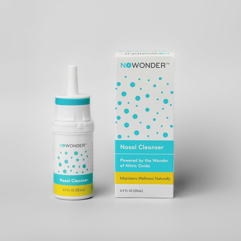 NoWonder Nasal Cleanser – 0.9 fl oz | Nitric Oxide Producing Nasal Wellness Spray | Daily Suppo... | Amazon (US)