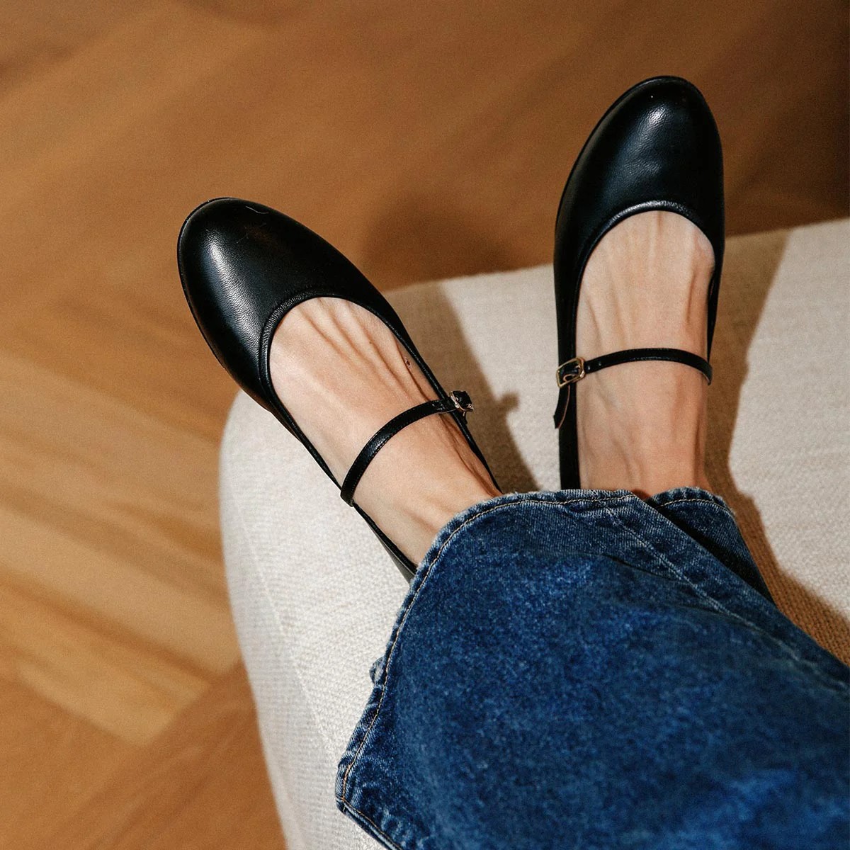 The Demi Jane - Black Nappa | Margaux