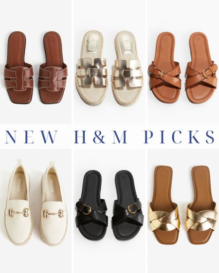 ​sandals, slides, leather sandals, leather slides, gold sandals, gold slides, woven sandals, woven slides, H&M finds, spring shoes, spring sandals, summer shoes, summer sandals, preppy style, preppy outfit

#LTKfindsunder50 #LTKstyletip #LTKshoecrush