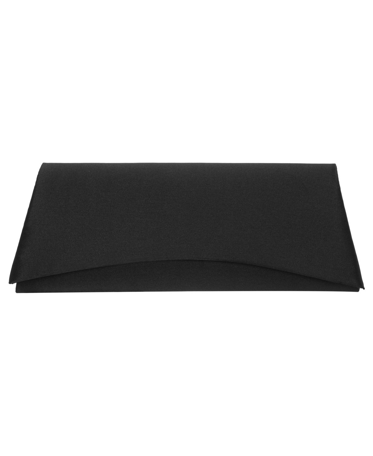 Nina Curved Flap Slim Magnetic Clutch - Black | Macy's