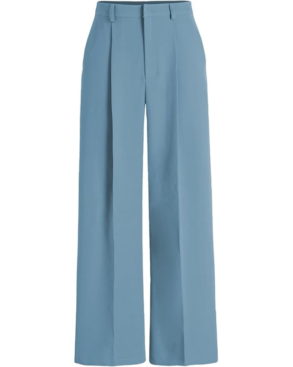 CIDER High Waist Pleated Wide Leg Pants | Amazon (US)