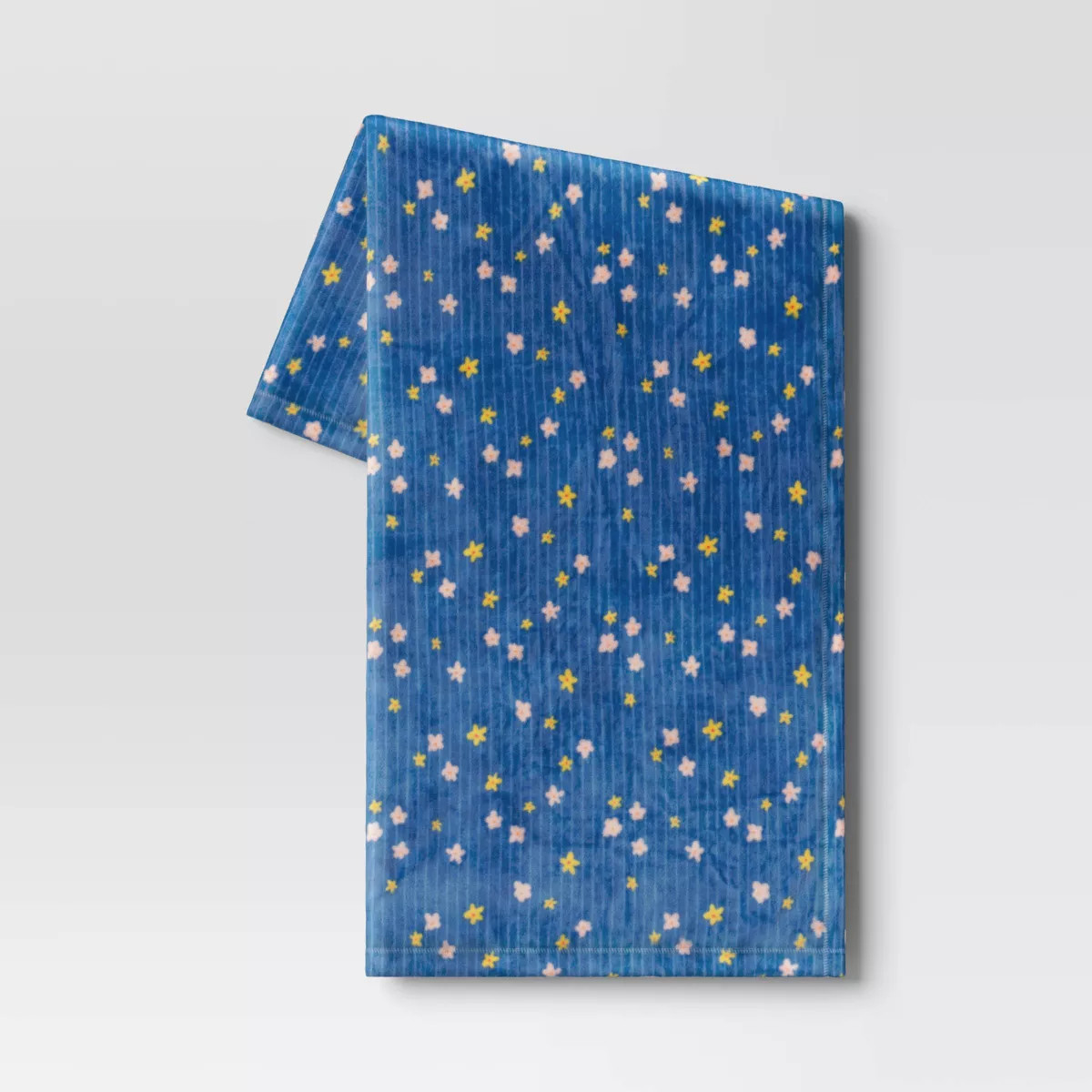 Printed Plush Double Striped Easter Throw Blanket Pink - Room Essentials™ | Target