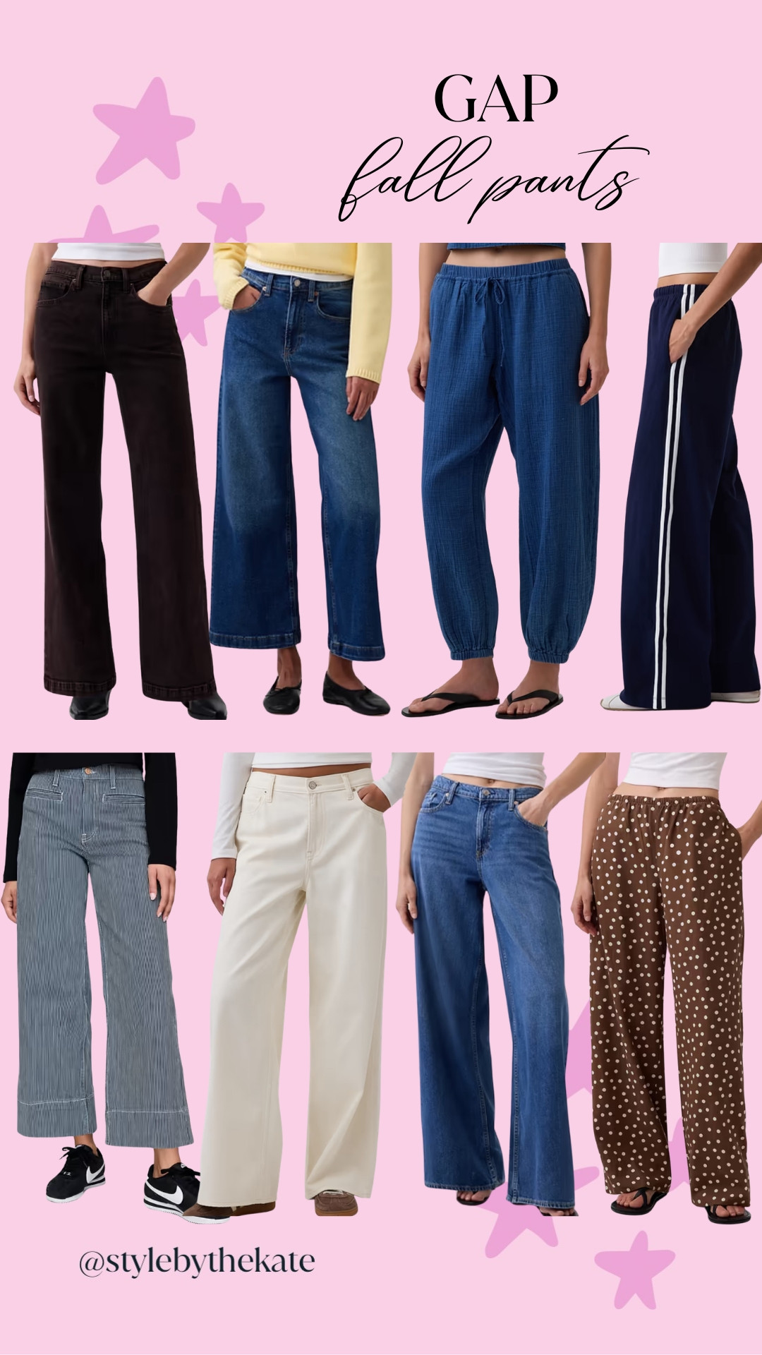 LOVING these GAP pants for fall!! So many cute styles + they are on sale!

fall, fall outfit, winter, winter outfit, pants, denim, jeans 

 #LTKootd #LTKSeasonal #LTKSaleAlert