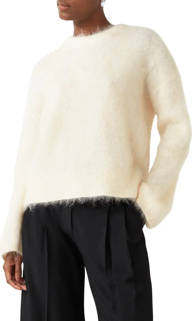 & Other Stories Fuzzy Crewneck Sweater | Nordstrom | Nordstrom