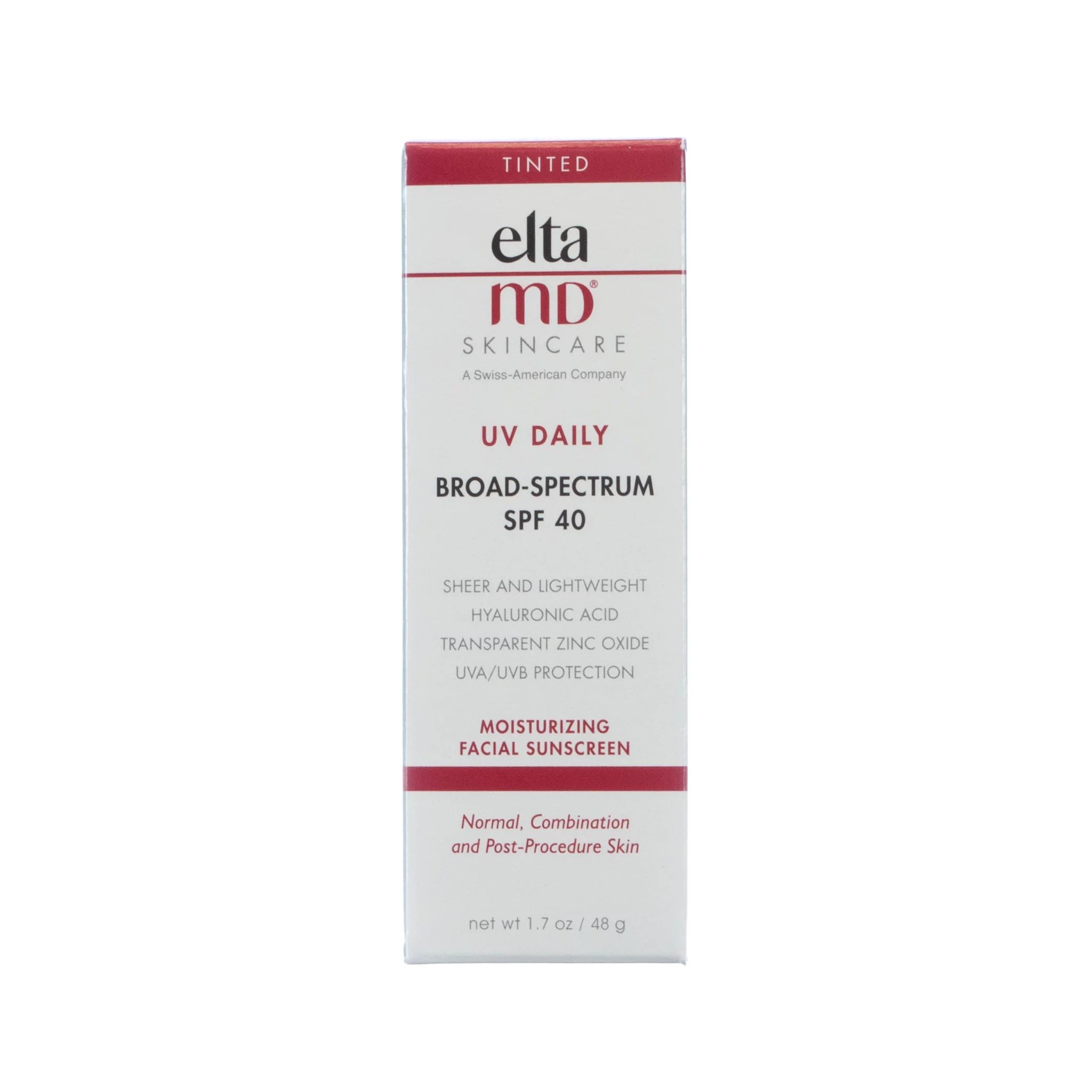 Elta MD UV Daily Broad Spectrum SPF 40 Tinted 1.7oz/48g | Walmart (US)