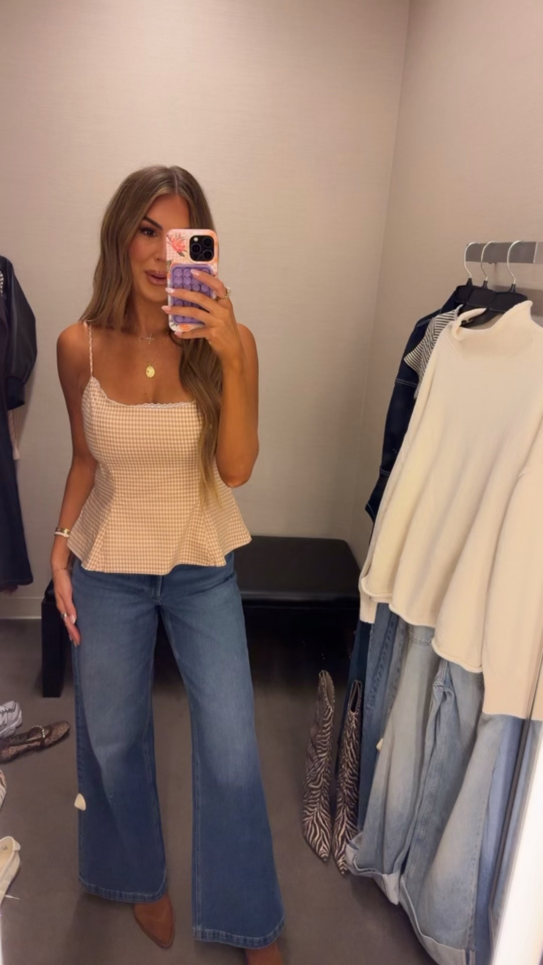 love this reformation top from the #nsale, wearing a size small, size 27 in the jeans

#LTKSaleAlert