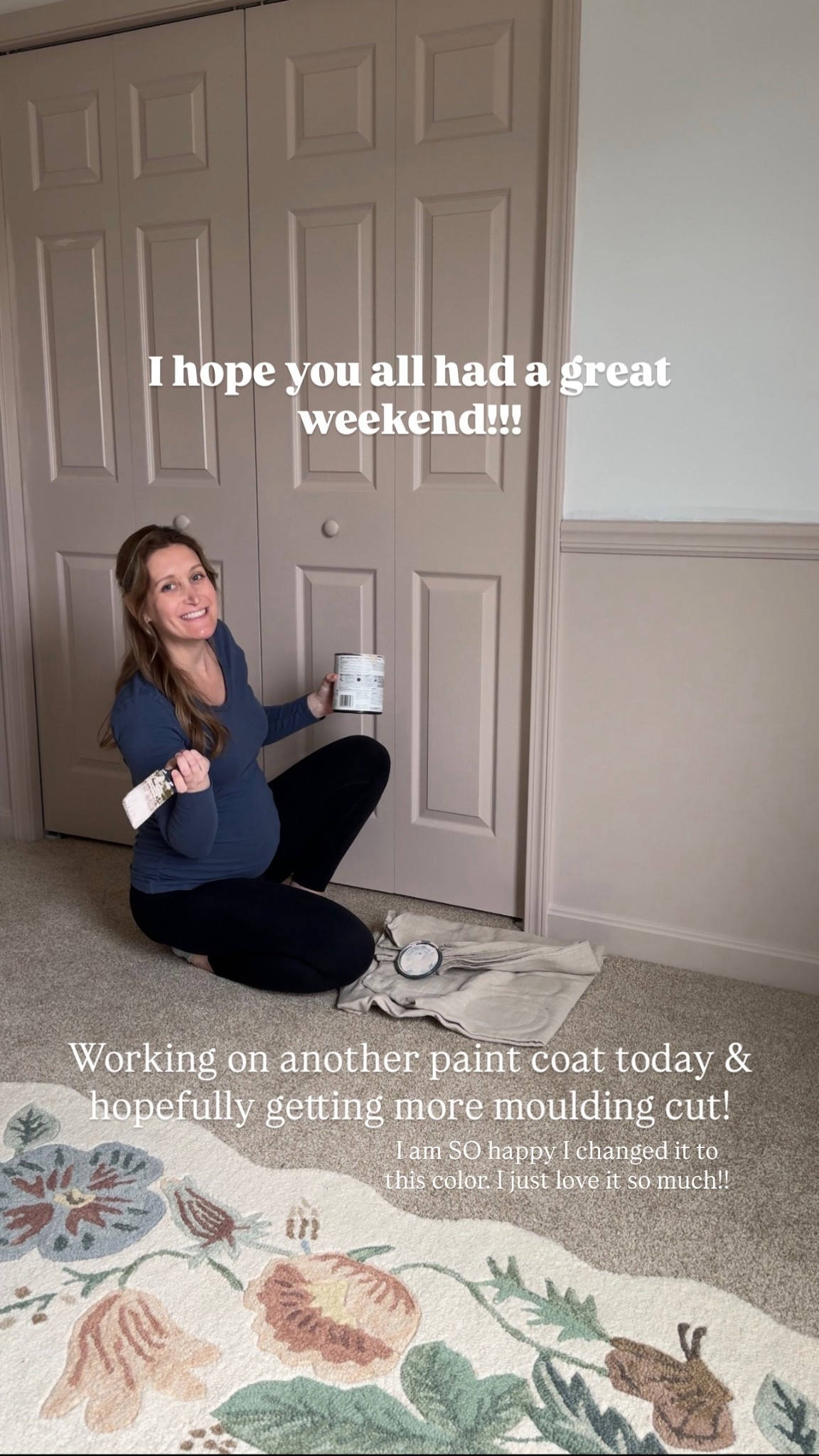 Working back in the nursery this week! I’m so happy I switched to this color! 

#LTKdayinmylife #LTKHome #LTKmomlife