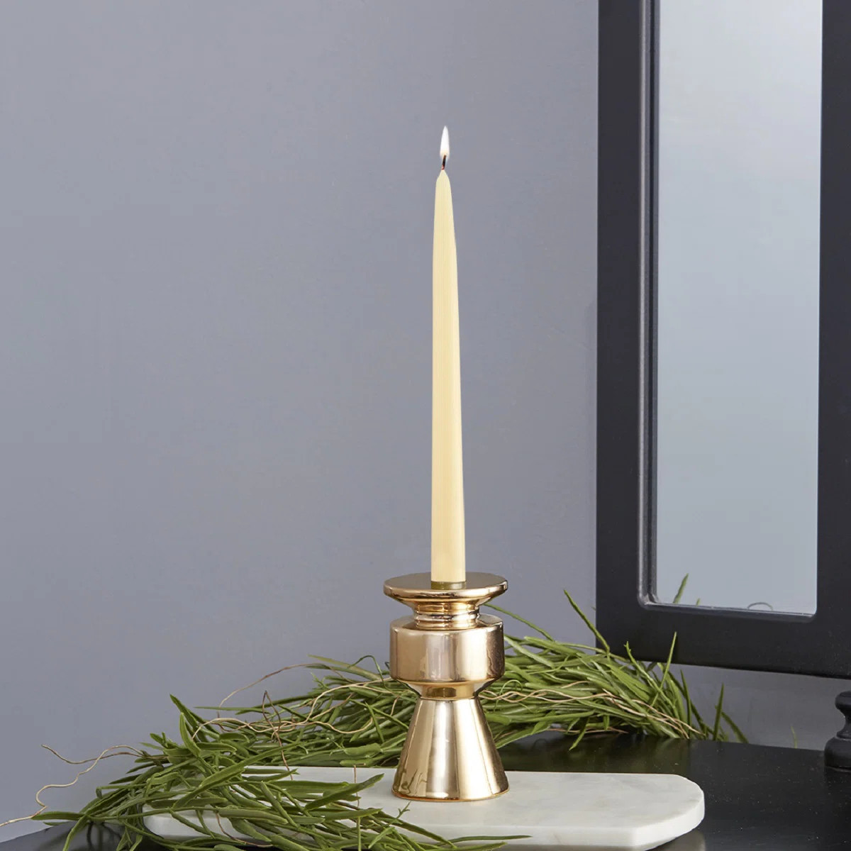 12 Piece Unscented Taper Candle Set (Set of 12) | Wayfair North America