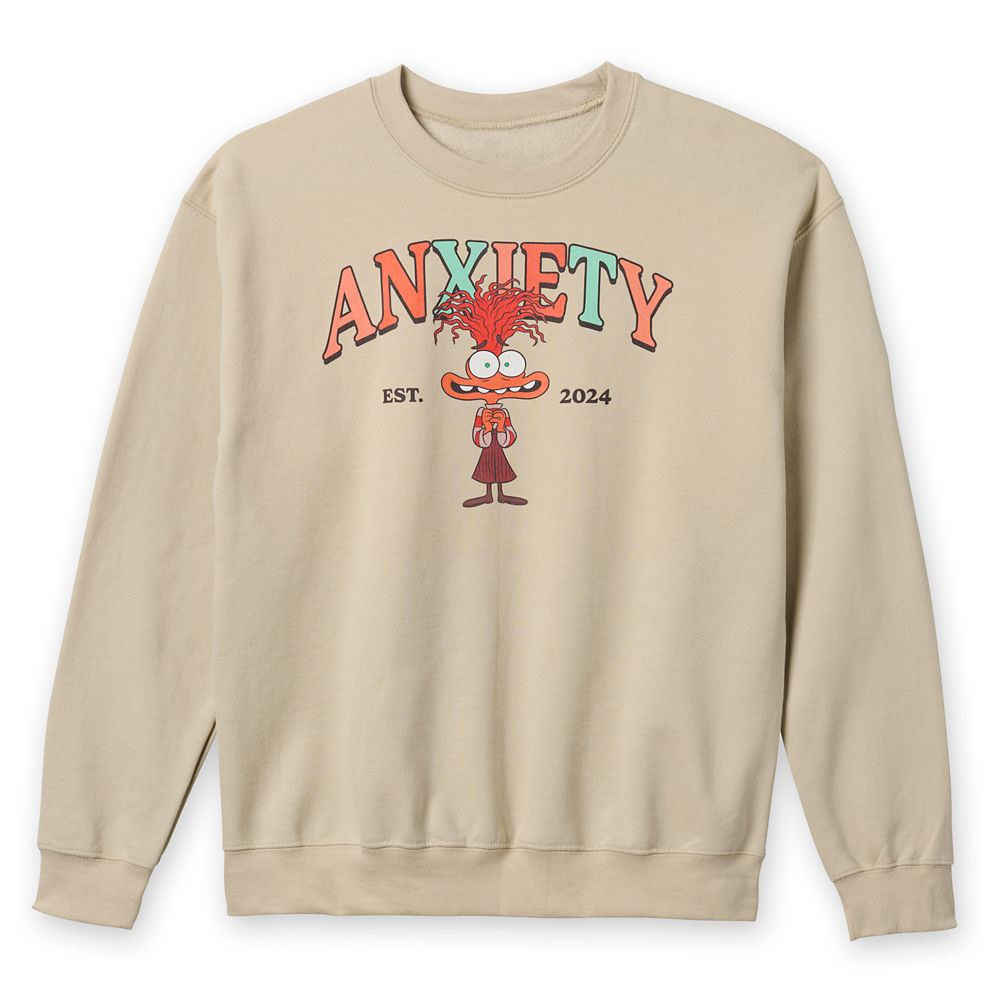Anxiety Pullover Sweatshirt for Adults – Inside Out 2 | Disney Store | Disney Store