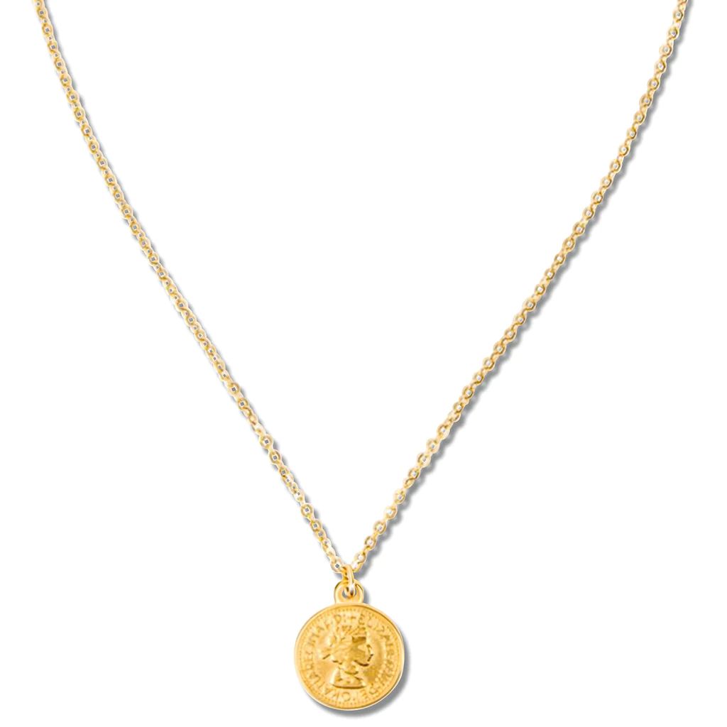 Ellie Vail - Vida Coin Pendant Necklace | Ellie Vail Jewelry