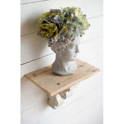 Charming Cement Head Planter for Alluring Home and Garden Decoration | Wayfair North America