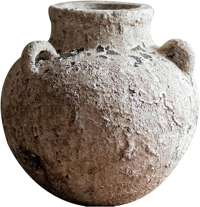 Vases Country Style Ceramic Flower Antique Style Desktop Ornaments Suitable for Bedroom Living Ro... | Amazon (US)