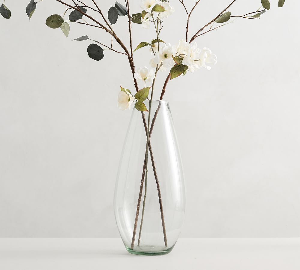 Nouvel Recycled Glass Vases, Tall | Pottery Barn (US)