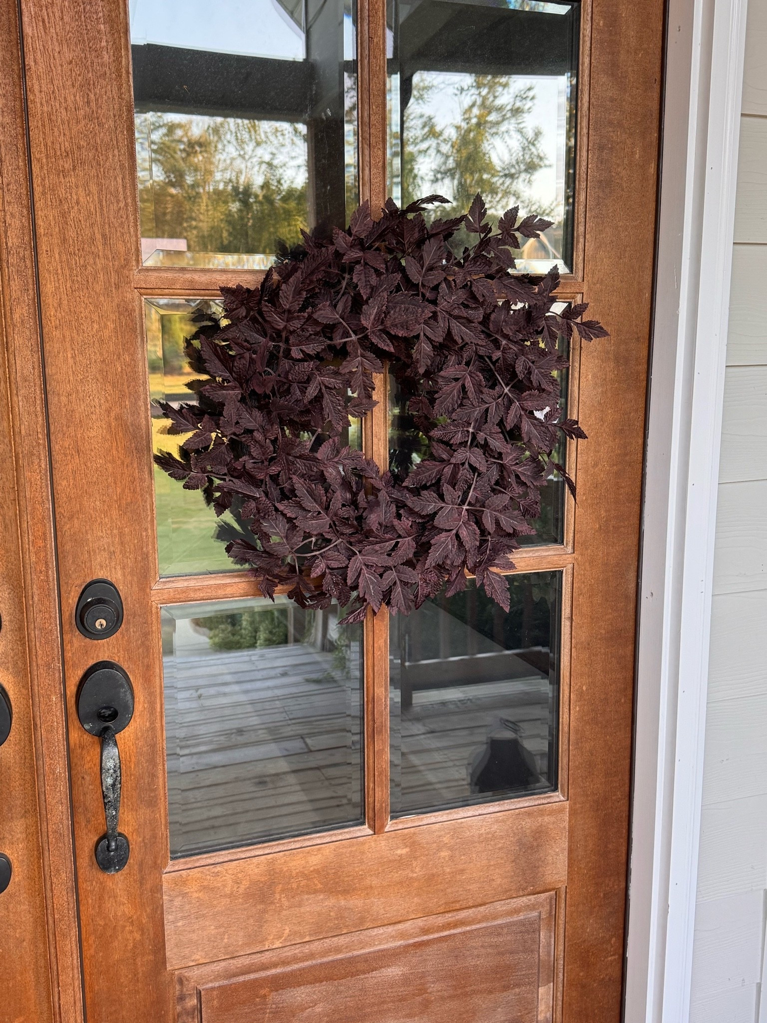 Grabbed these affordable fall wreaths!