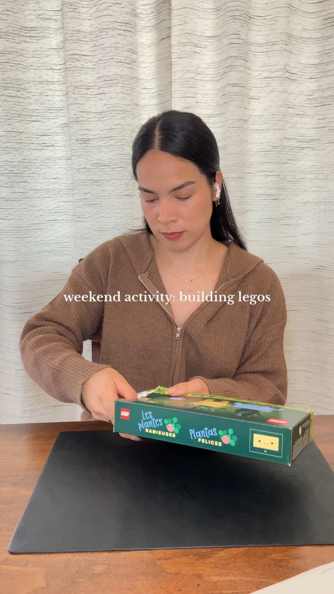 A little reminder that you’re never too old to build a LEGO set 🌿 I picked up this LEGO set from Walmart and there’s something so relaxing about sitting down and building for a while. Perfect little cozy-night activity when I want to unplug and do something creative!  LEGO ASMR, LEGO building ASMR, LEGO ASMR video, satisfying LEGO, satisfying building, relaxing ASMR, relaxing video, calming video, no talking ASMR, ASMR no talking, LEGO building, LEGO build, LEGO set, LEGO plants, LEGO botanical collection, LEGO Botanicals, LEGO flower set, LEGO plant set, building LEGO, build with me, cozy hobbies, cozy hobby ideas, relaxing hobbies, mindful hobbies, screen free activities, things to do instead of scrolling, cozy activities, quiet hobbies, satisfying sounds, LEGO sounds, brick building sounds, aesthetic LEGO, LEGO decor, plant decor, home decor, desk decor, cozy home, relaxing hobby, hobby inspiration, creative hobbies, stress relieving hobbies, slow living, cozy lifestyle, bookish lifestyle, satisfying video, oddly satisfying, ASMR relaxation, weekend hobby, solo hobby, adult LEGO, LEGO for adults, adult building sets  

 #LTKNYFW #LTKdayinmylife #LTKgrwm