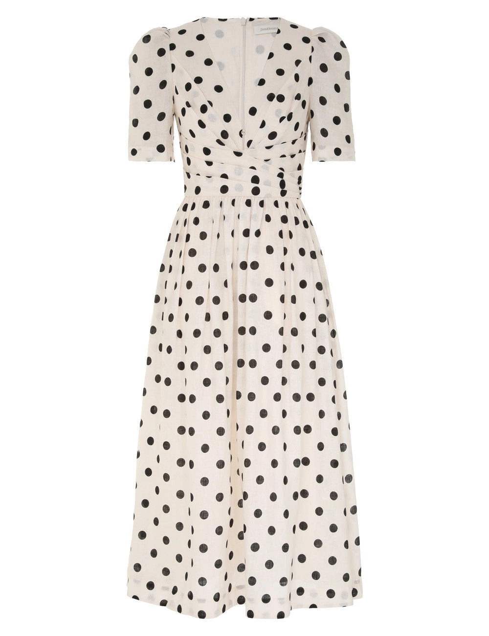 V Neck Midi Dress | ZIMMERMANN (US, CA, EU, MENA)